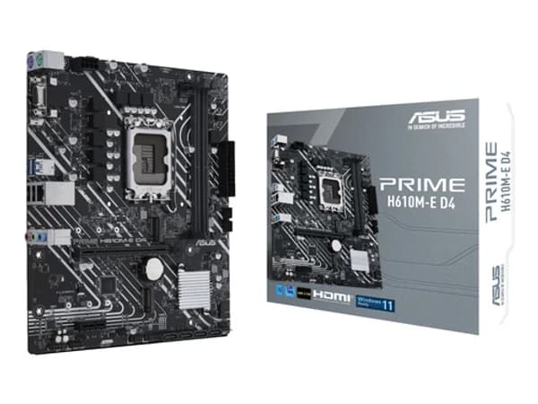 ASUS PRIME H610M-E D4 Intel H610 LGA 1700 micro ATX