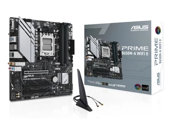 ASUS PRIME B650M-A WIFI II AMD B650 Zócalo AM5 micro ATX