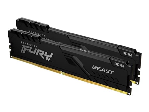 Kingston Technology FURY Beast 32GB 3200MT/s DDR4 CL16 DIMM (Kit de 2) Black