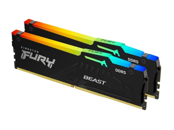 Kingston Technology FURY Beast RGB módulo de memoria 32 GB 2 x 16 GB DDR5 6000 MT/s 288-pin DIMM
