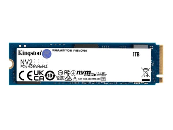 Kingston Technology NV2 1 TB M.2 PCI Express 4.0 NVMe 3D NAND